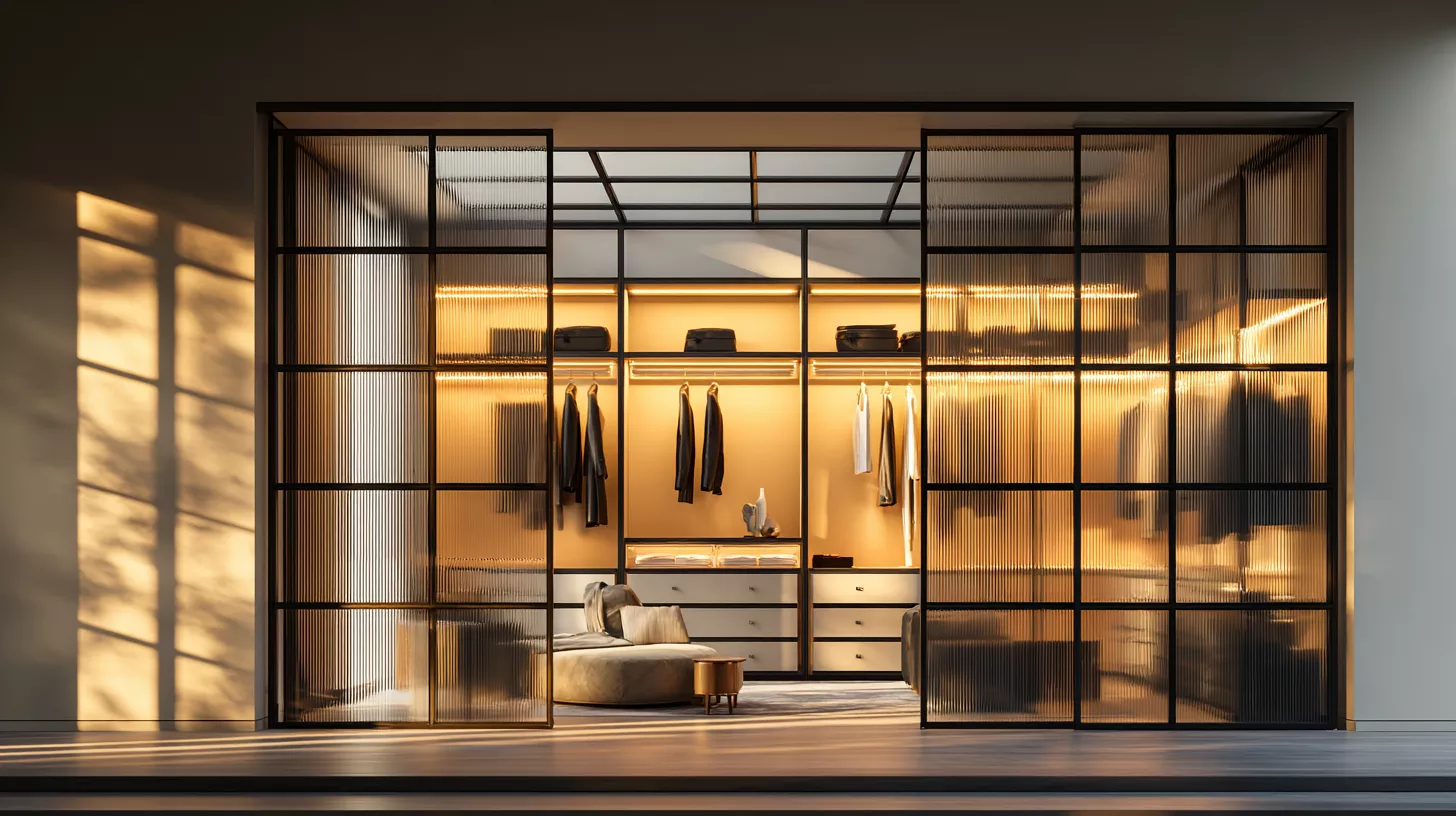 Sleek Modern Modular Closet