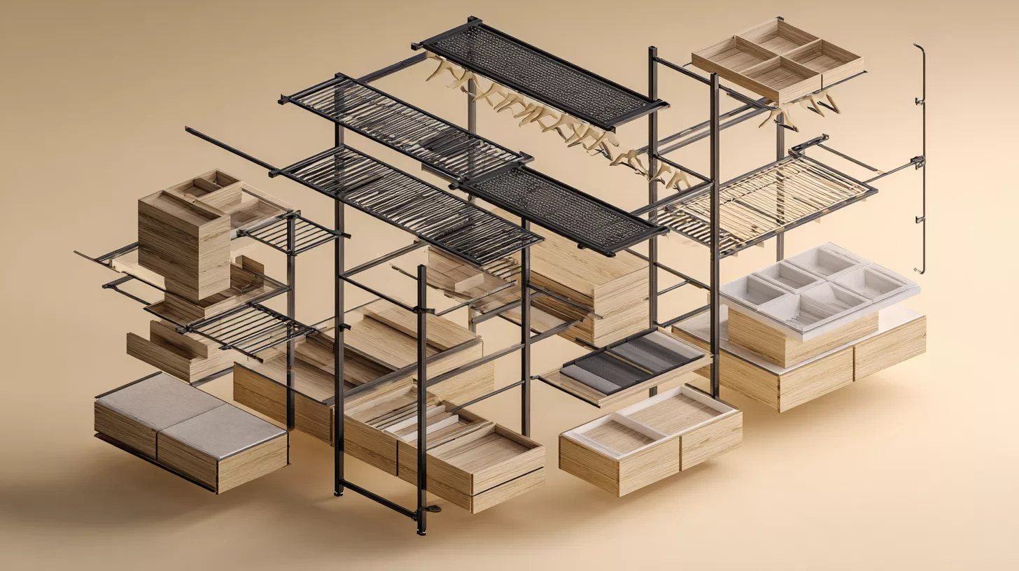 Exploded View of Modular System